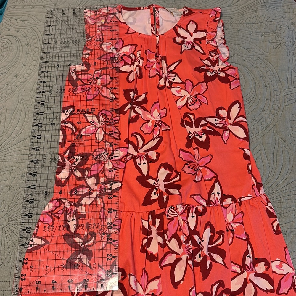 Kate Spade Skirt the Rules 140/10Years Floral Drop Skirt Dress - Picture 13 of 14